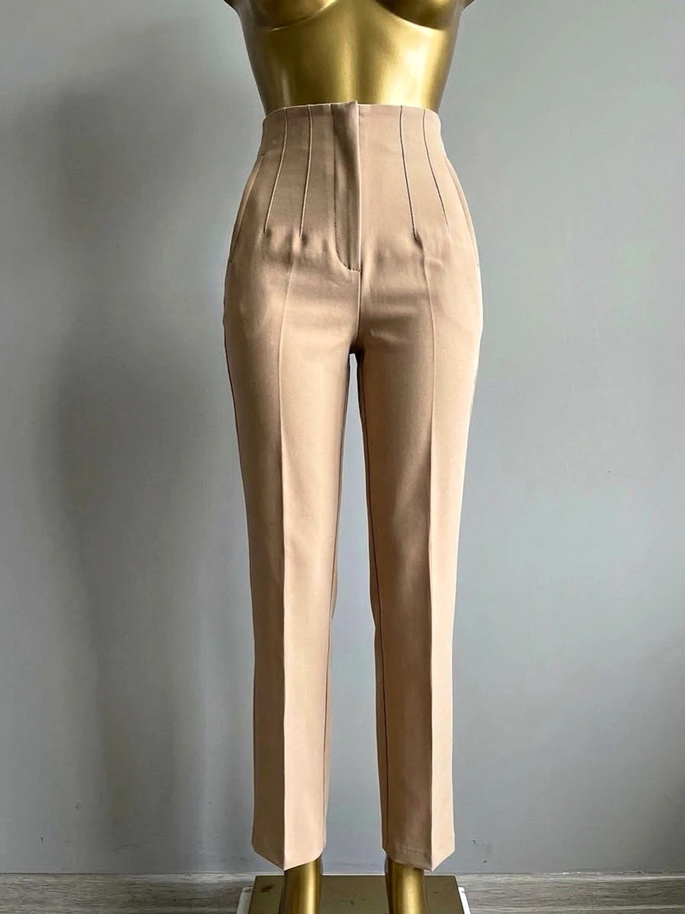Urban Heritage High-Waisted Pants in Pink